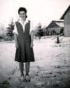 Young Helen enjoying the great outdoors