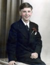 DON WHEN HE MADE HIS FIRST COMMUNION IN 1949